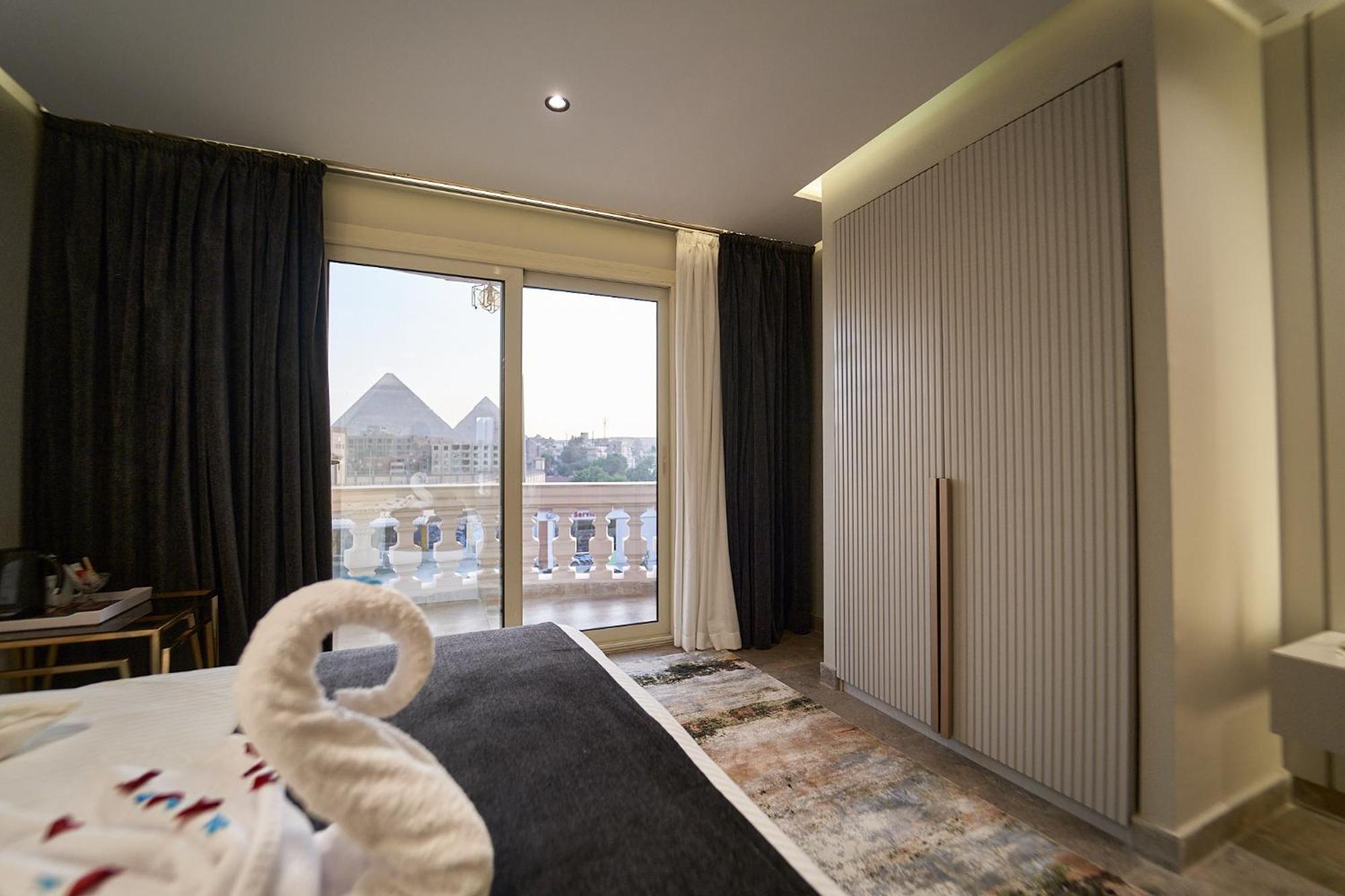 Pyramids Charm Hotel Al Kawm al Akhdar Exterior foto