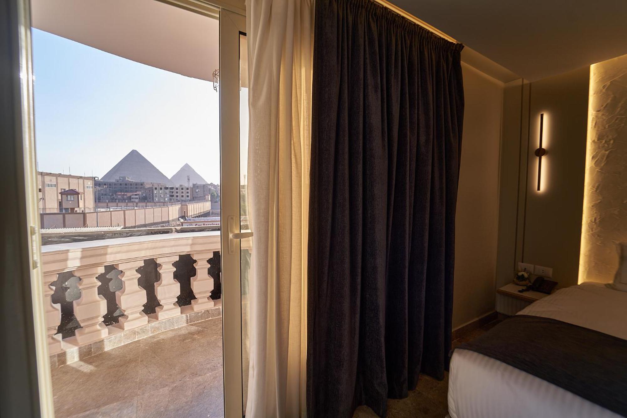 Pyramids Charm Hotel Al Kawm al Akhdar Exterior foto