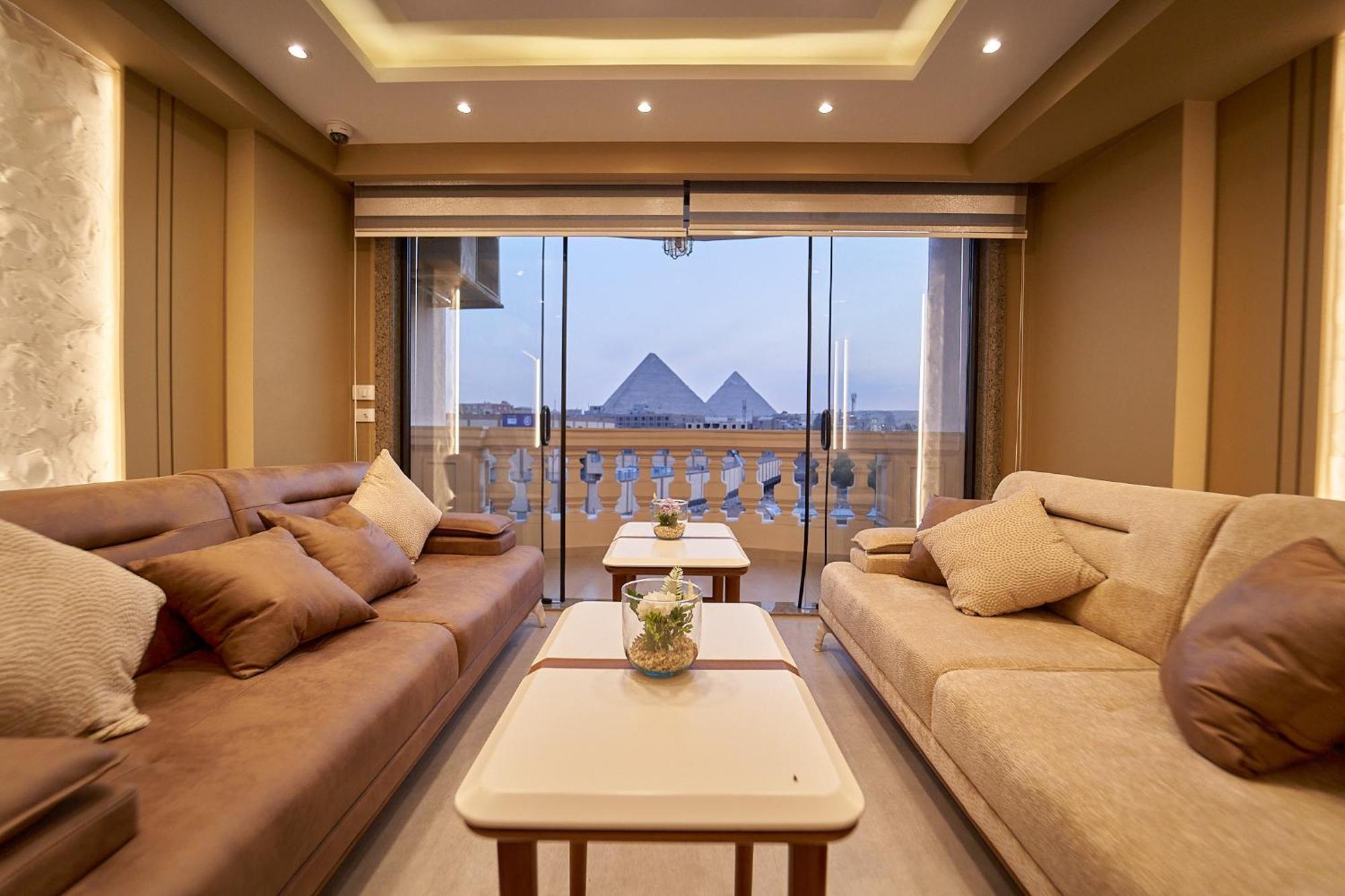 Pyramids Charm Hotel Al Kawm al Akhdar Exterior foto