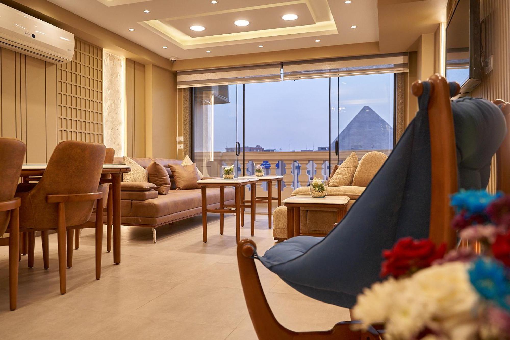 Pyramids Charm Hotel Al Kawm al Akhdar Exterior foto